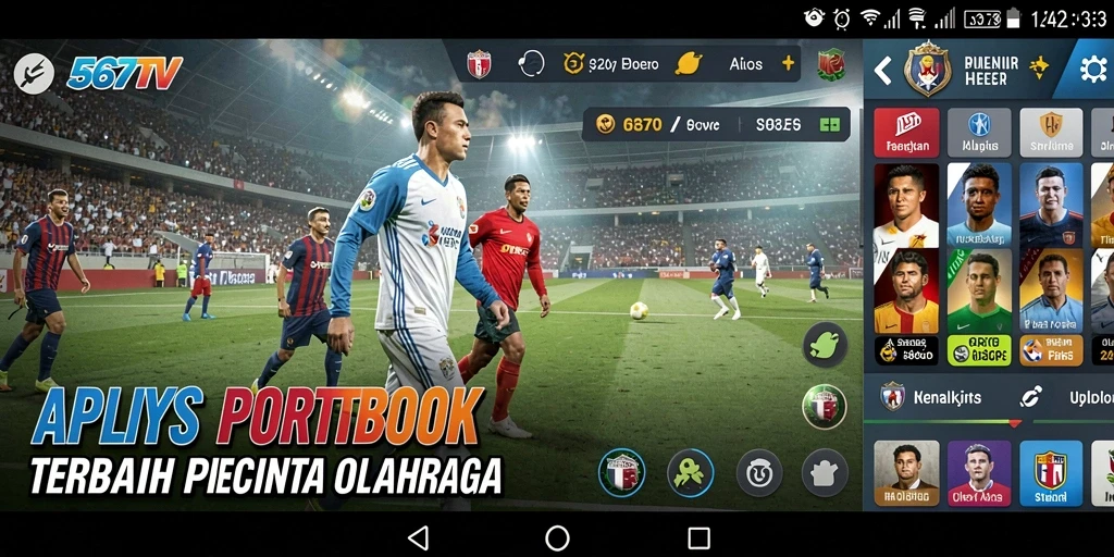 Tampilan menarik dan intuitif dari gameplay Sportsbook 567TV.