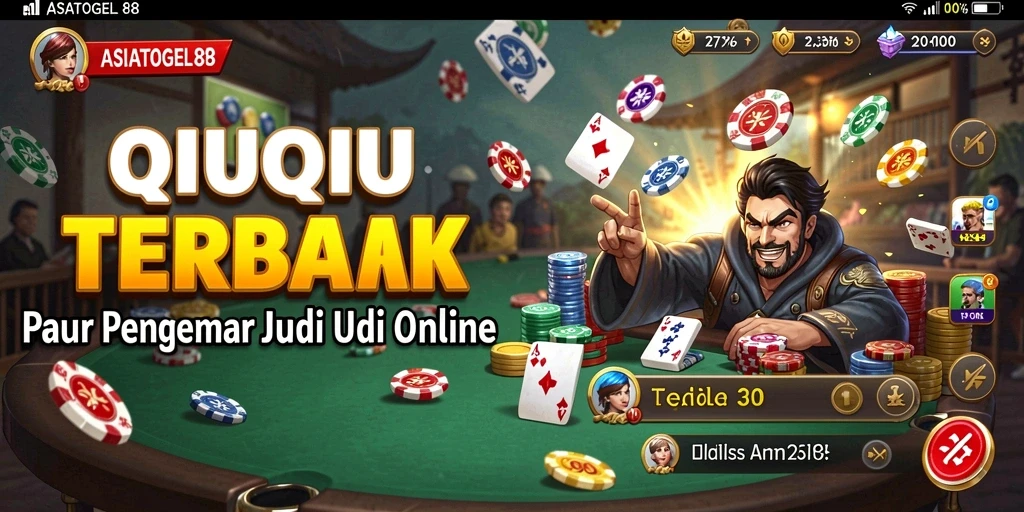 Tampilan gameplay QiuQiu yang seru dan menantang.