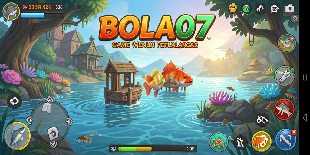 Gameplay seru BOLA07 dengan berbagai jenis ikan yang menantang.