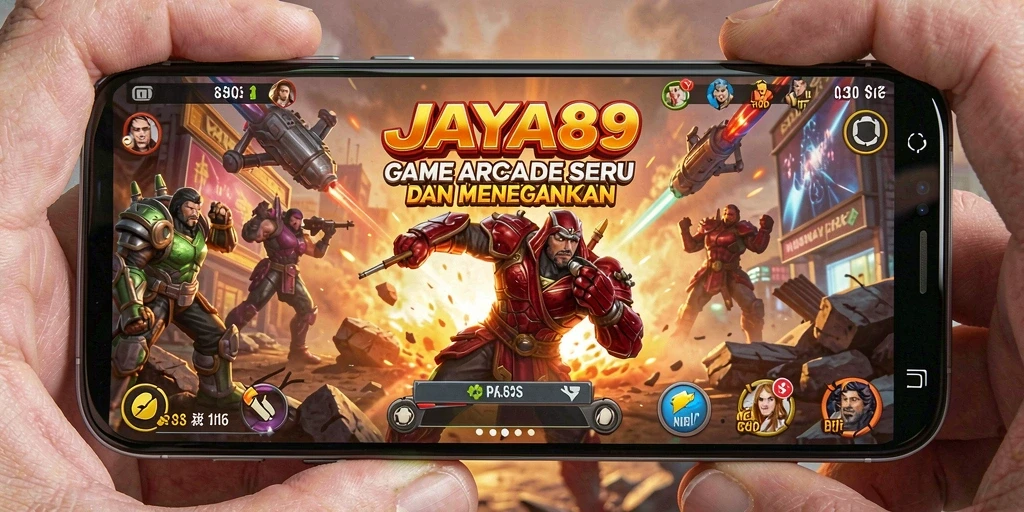 Screenshot JAYA89 menampilkan aksi pemain dalam gameplay Arcade yang seru.