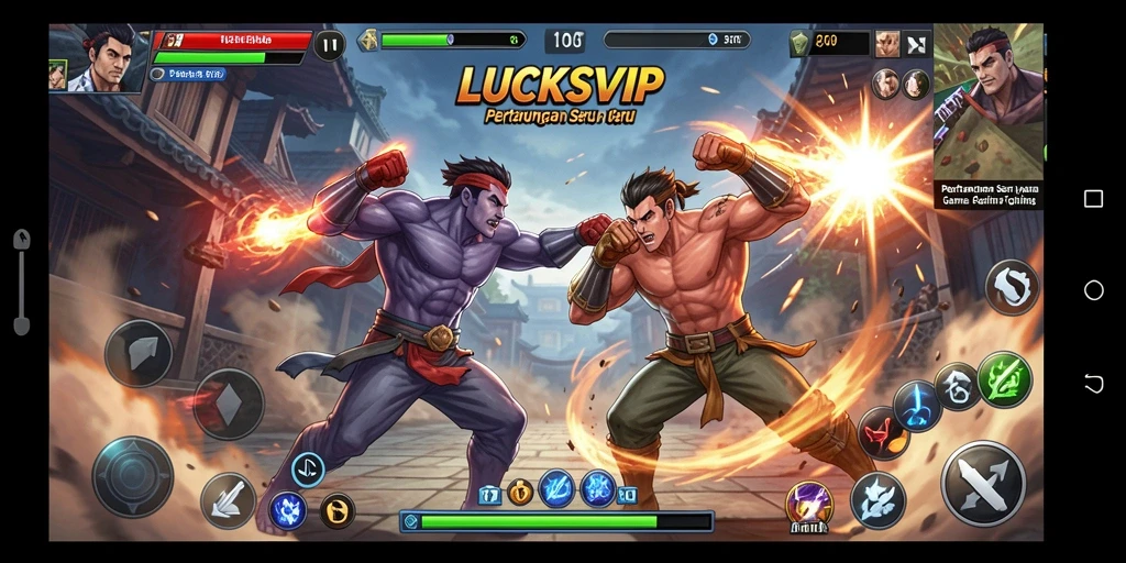 Gameplay mendebarkan dalam pertarungan LUCKSVIP.