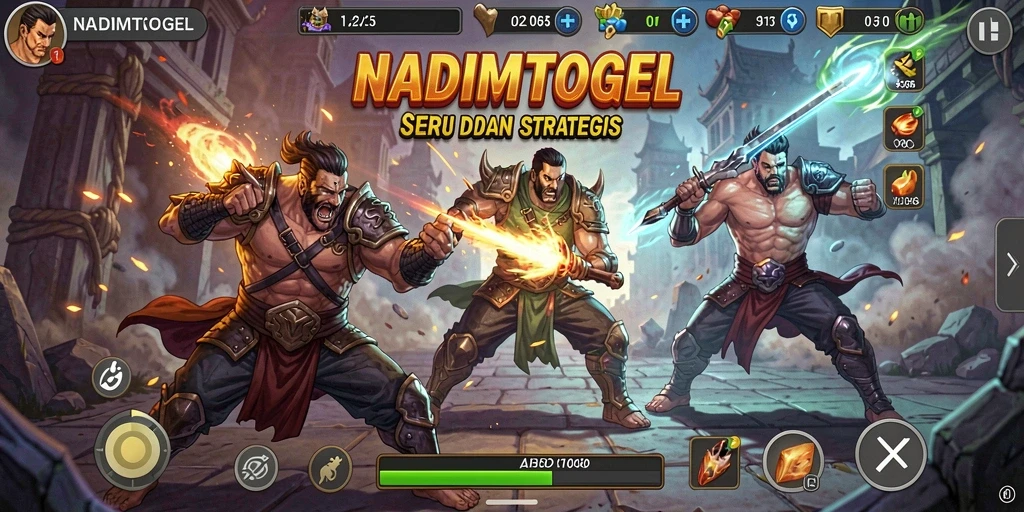 Tampilan menarik dari pertarungan dalam NADIMTOGEL.