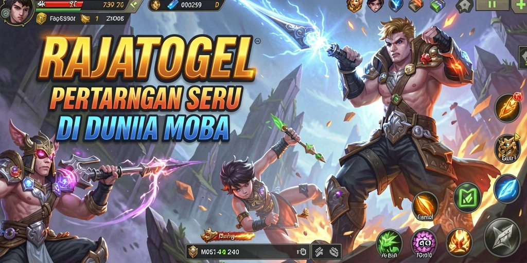 Tampilan gameplay seru dan mendebarkan di RAJATOGEL.