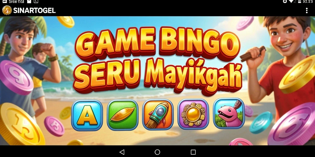 Tampilan gameplay menarik dari SINARTOGEL dengan variasi Bingo seru.